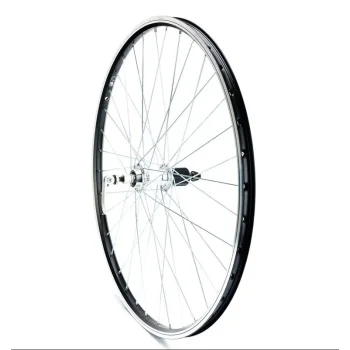 Koło 26" MTB kaseta qr srebrne
