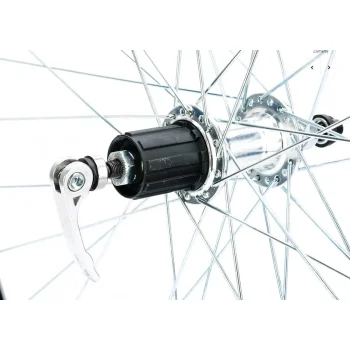 Koło rowerowe 28”, kaseta, obręcz czarna v-ki