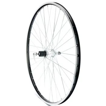 Koło rowerowe 28”, kaseta, obręcz czarna v-ki