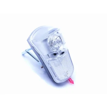 Lampa przednia 1-LED bater. czarna JY-7019 OEM