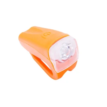 Lampa Romet JY-378FC 1-LED bateryjna pomarańczowa