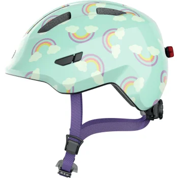 Kask Abus Smiley 3.0 (50-55) M blue rainbow LED