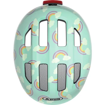 Kask Abus Smiley 3.0 (50-55) M blue rainbow LED
