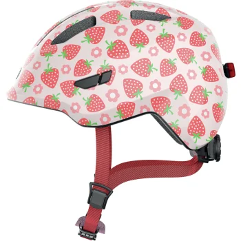 Kask Abus Smiley 3.0 (45-50cm) S rose strawber LED