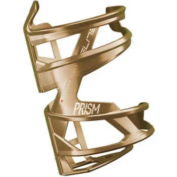 Uchwyt na bidon Elite Prism Carbon prawy złoty