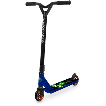 Hulajnoga Street Surfing Destroyer Green Fire Mask