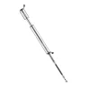 Pompka Lezyne Gauge Drive HV – M Silver Gloss