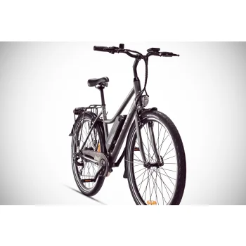 Rower elektryczny Overfly Pioneer graf mat 9,6 Ah