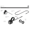 Lampka Knog Blinder E 1300 przód