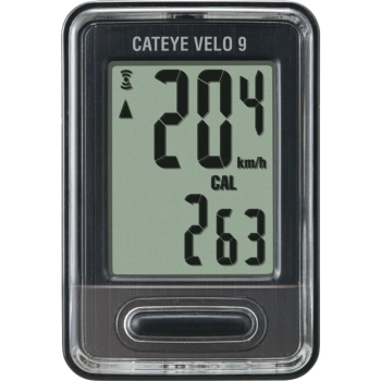 Licznik Cateye Velo 9 CC-VL820 przewodowy czarny