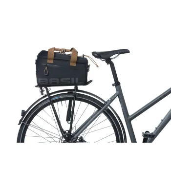 Torba Basil na bagażnik Miles black slate 7 Ltr