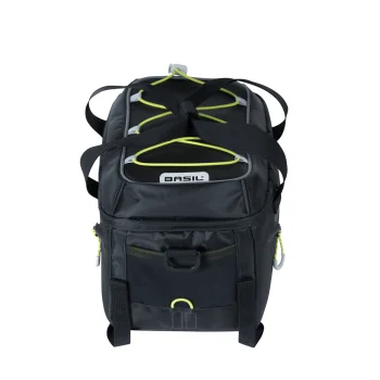 Torba na bagażnik Basil Miles 7litr black/lime