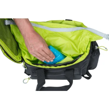 Torba na bagażnik Basil Miles XL Pro czarny lime