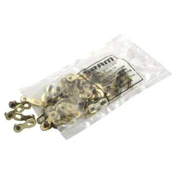 Spinka łańcucha Sram PowerLink 9rz złota