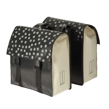 Sakwy Basil Urban Load DB 48-53L w kropki