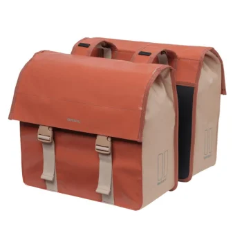 Podwójne sakwy Basil Urban Load 48–53 L terra red