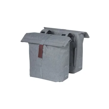 Sakwa rowerowa Basil City double bag 32L szara