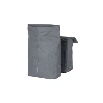 Sakwa rowerowa Basil City double bag 32L szara