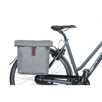 Sakwa rowerowa Basil City double bag 32L szara
