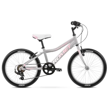 Rower Romet Jolene 20 KID 1 10" S szaro-różowy
