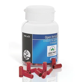 Końcówka pancerza linki hamulcowej BR-X10 czerwona Końcówka pancerza linki hamulcowej BR-X10 czerwona