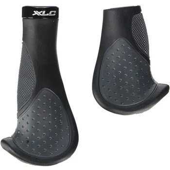 Ergonomiczne chwyty XLC 135/92mm czarno szare
