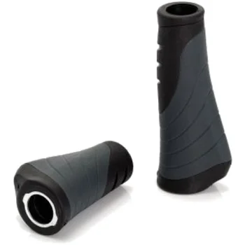 Ergonomiczne chwyty XLC GR-S22 135/92mm czar-szare