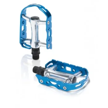 XLC MTB-Pedal Ultralight V PD-M15 srebrny/niebiesk