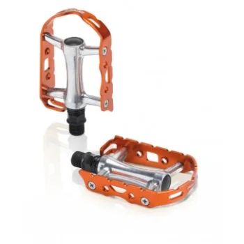 XLC MTB-Pedal Ultralight V PD-M15 srebrny/pomaranc