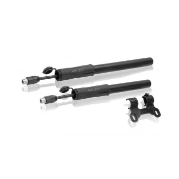 XLC Pompka Mini Road PU-M04 11 bar czarn. plastik