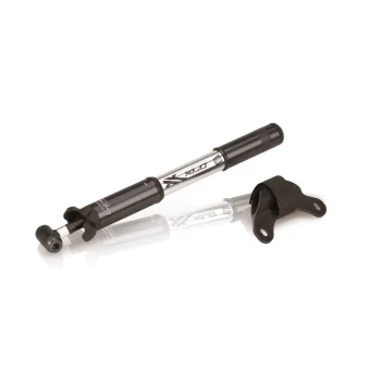 XLC pompka mini Race PU-R03 7 bar srebr-cz, 220 mm