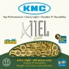 Łańcuch KMC X11 EL/ 11-speed/Ti/118L złoty