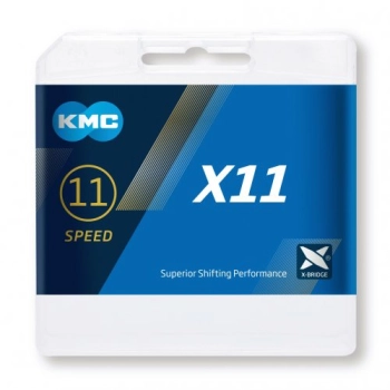Łańcuch KMC X11 11-rzędowy 118 ogniw szary