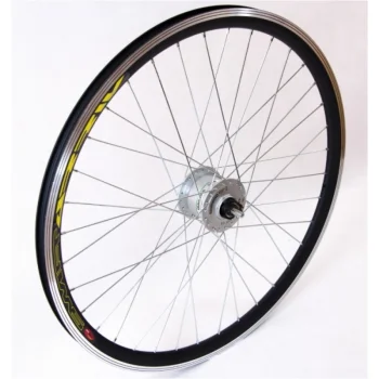 Koło 26" przód Prądnica 3W Alu Stożek SR/CZ