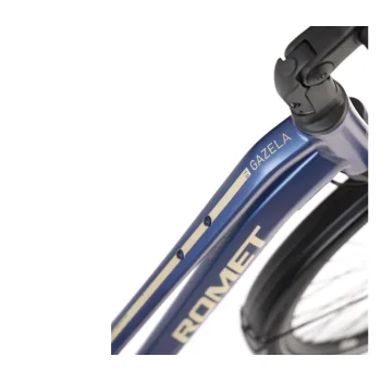 Rower Romet Gazela 7 CS 17 M  granatowo-beżowa