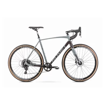 Rower Romet Boreas 2 52 M jasnografitowo-bordowy