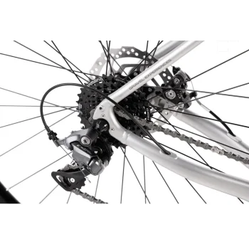 Rower Romet Aspre 1 52 S  srebrno-czerwony wtb