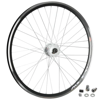 Koło 28" przód PPOP Prądnica3W/Alu.Stożek;SR/CZ