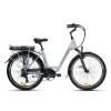 Rower elektryczny Overfly Grace 26 srebrny12,8 Ah