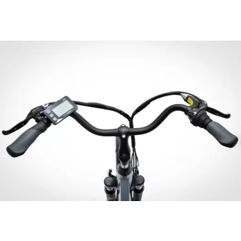 Rower elektryczny Overfly Grace 26 srebrny12,8 Ah