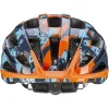 Kask dziecięcy Uvex Air Wing 2 50-54cm Papaya-Blue