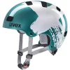 Kask Uvex Kid 3 (51-55) srebrny/turkus