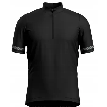 Koszulka męska tech. Odlo 1/2 zIp black L