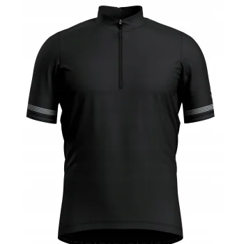 Koszulka męska tech. Odlo 1/2 zIp black XXL