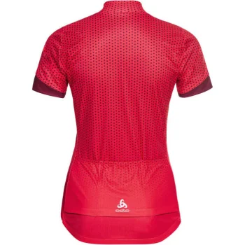 Koszulka damska Odlo S/S pink/rassbery L