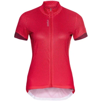 Koszulka damska Odlo S/S pink/rassbery S