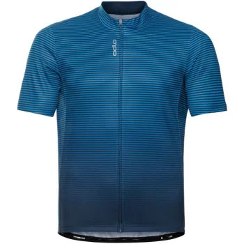 Koszulka męska Odlo S/S blue/black L