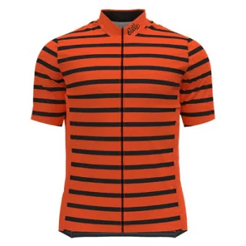 Koszulka męska Odlo S/S orange/black XL