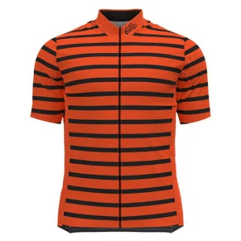Koszulka męska Odlo S/S orange/black XXL