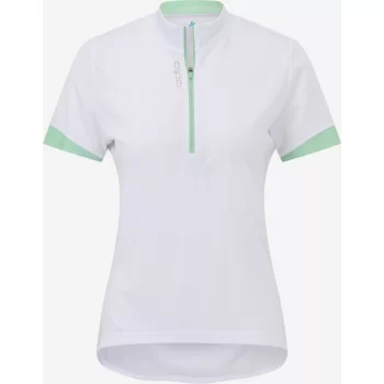 Koszulka damska Odlo S/S white/green L